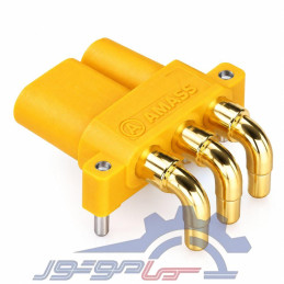 کانکتور قدرت پنلی MR30PW-F آماس (AMASS) سه پین مادگی