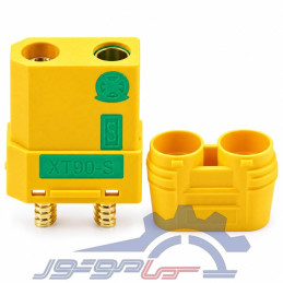کانکتور قدرت XT90S-F آماس (AMASS) دو پین مادگی ضد جرقه