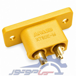 کانکتور قدرت XT90E آماس (AMASS) دو پین نری زرد