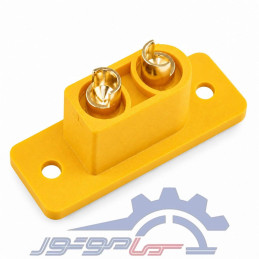 کانکتور قدرت XT90E آماس (AMASS) دو پین نری زرد