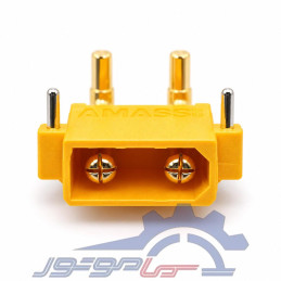 کانکتور قدرت پنلی XT30PW-M آماس (AMASS) دو پین نری