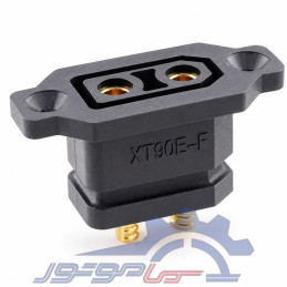 کانکتور قدرت XT90NE-F آماس (AMASS) دو پین مادگی مشکی