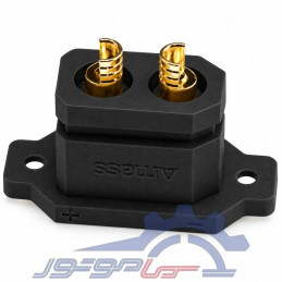 کانکتور قدرت XT90E-F آماس (AMASS) دو پین مادگی مشکی