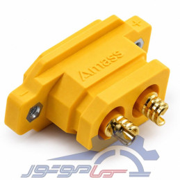 کانکتور قدرت XT90NE آماس (AMASS) دو پین زرد مادگی