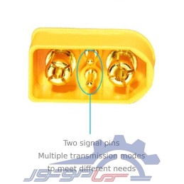 کانکتور قدرت XT90I (2+2)-M آماس (AMASS) نری