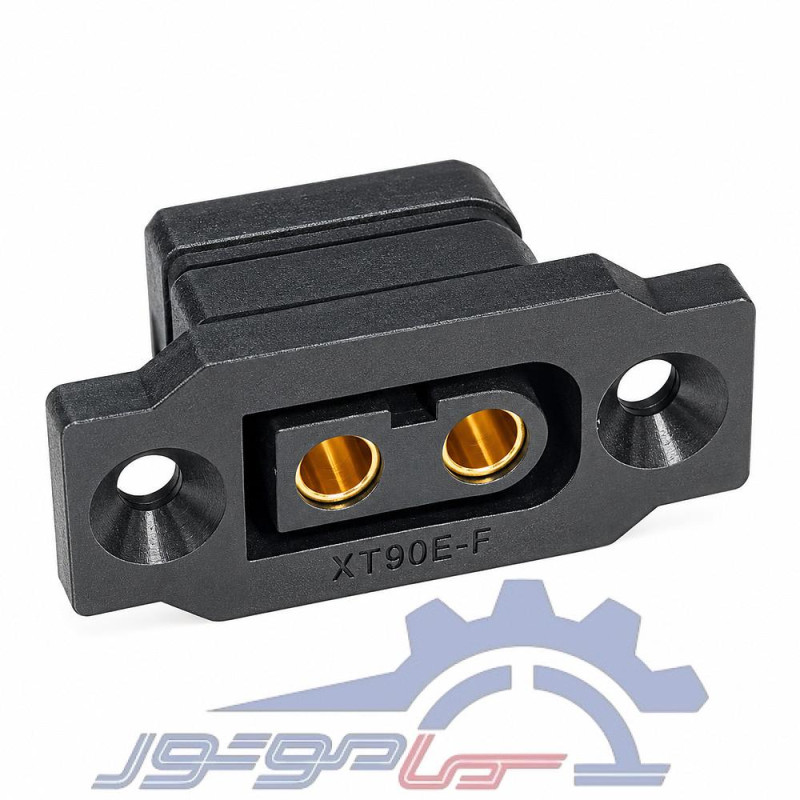 کانکتور قدرت XT60NE-F آماس (AMASS) دو پین مادگی مشکی