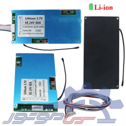 ماژول محافظ شارژ باتری لیتیوم یون 6 سل 60 آمپر