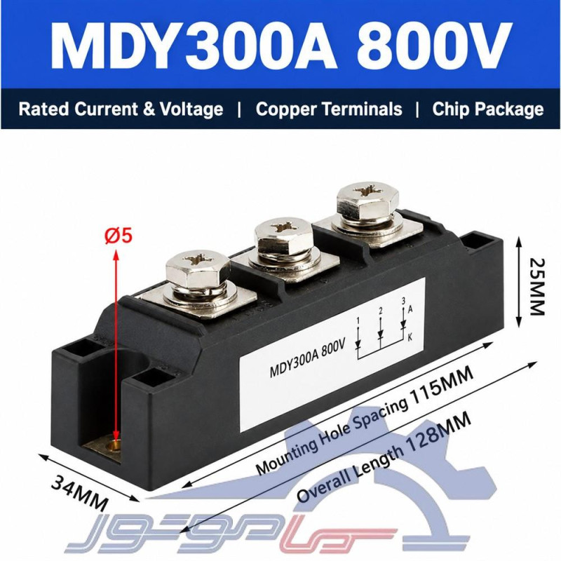 ابعاد MDY300A
