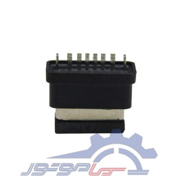 کانکتور مادگی Type-c بردی 6 پین ضدآب