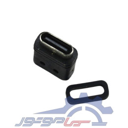 کانکتور مادگی Type-c ضدآب 2 پین 5 آمپر