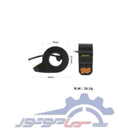 دسته‌گاز شستی اسکوتر برقی F20 / F25 / F30 / F40 – چهار رنگ
