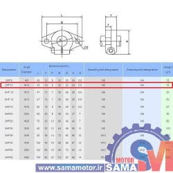 ساپورت شفت SHF10 مناسب شفت 10 میلیمتر