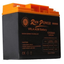 باطری خشک 12 ولت 20 آمپر RAW POWER